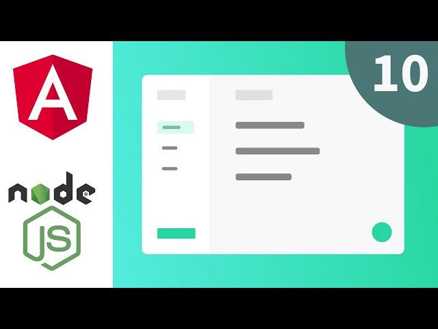 Starting Angular Authentication - [10] Build a Task Manager w/ Angular, NodeJS and MongoDB