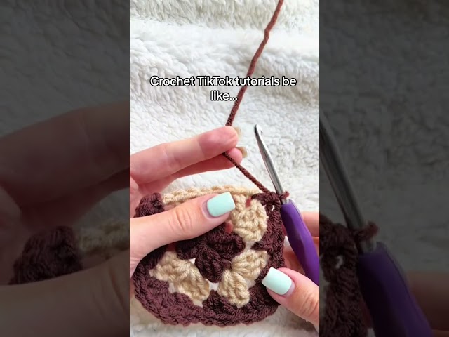Crochet Tutorials Be Like 😂 #crochet #diy #crocheting #crochettutorial