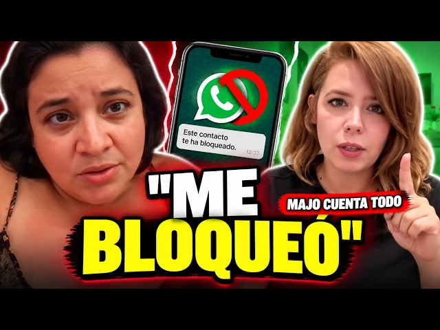 MAJO cuenta cómo acabó su amistad con ANDREA COLÁS: “ME HABÍA BLOQUEADO”