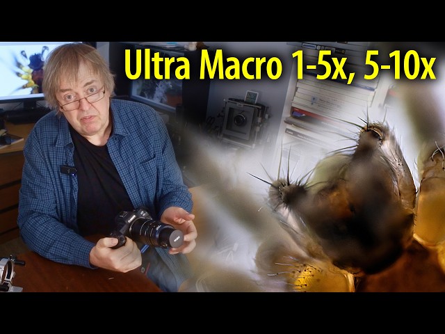 How to get 10x magnification: Laowa Aksen Ultra Macro Lenses
