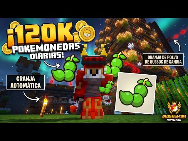 🔥 ¡HICE +120,000 POKEMONEDAS DIARIAS con ESTAS 2 GRANJAS! 💰 (DiosesMon)