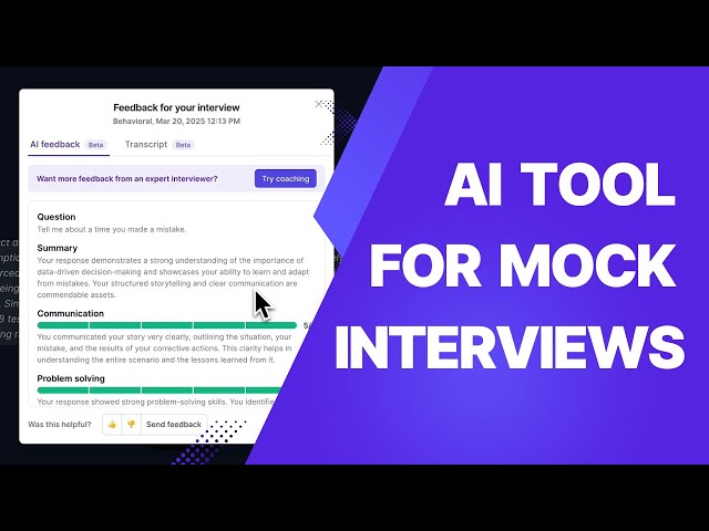 How to Practice Mock Interviews with AI