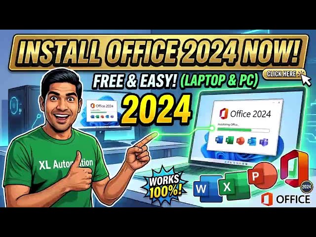 How to Install and Download a Free Genuine Office 2024 | Microsoft Office 2024