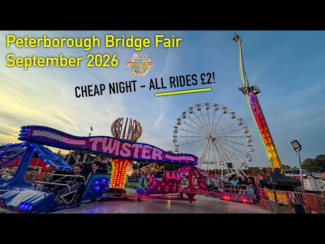 Peterborough Bridge Fair September 2026