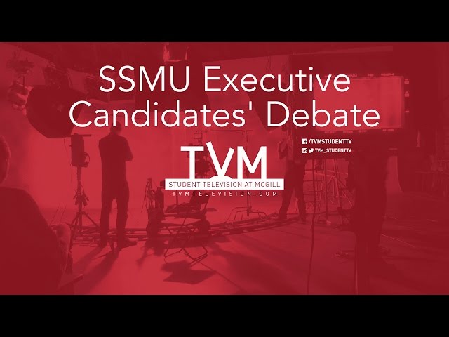 SSMU Executive Candidates' Debate