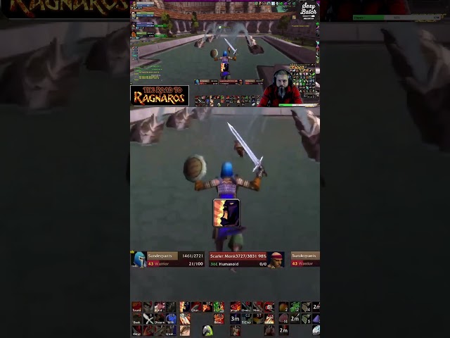 Hardcore RUN in Scarlet Monastery #shorts