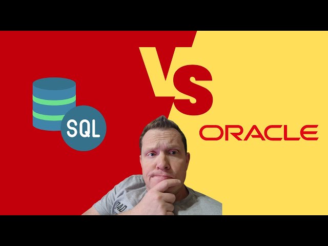 Microsoft SQL Server vs Oracle DB!  Huge battle! Which is the winner?