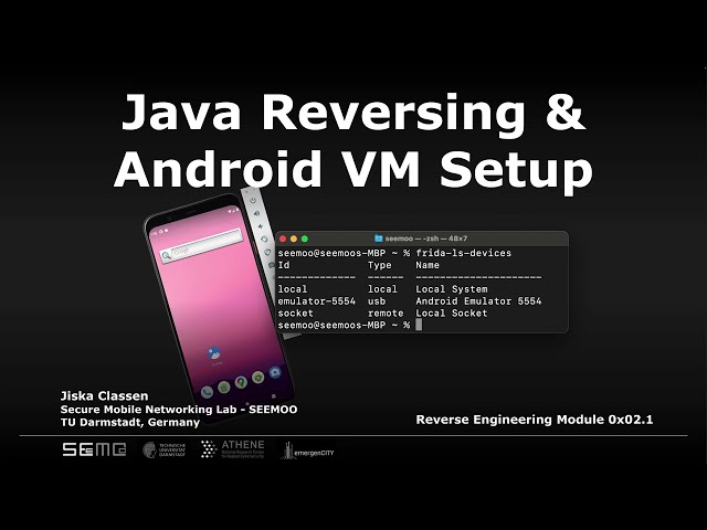 Reverse Engineering Lab - Module 0x2.1: Java Reversing and Android VM Setup