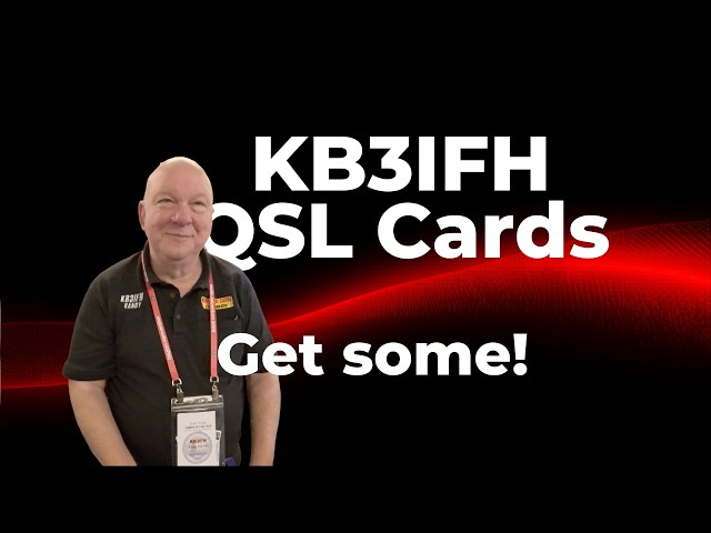 KB3IEH QSL Cards: Get some!