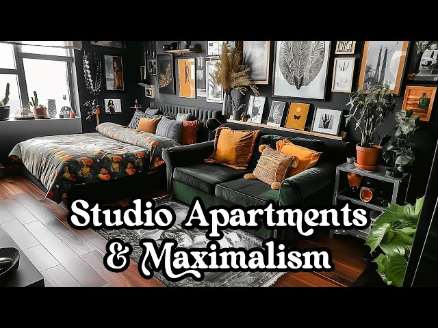 Studio Apartments & Maximalism: How to Fit a Big Style Into Your Small Studio