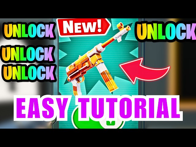 EASY UNLOCK CANDY CORN SMG in 1v1 With EVERY GUN Secrets Fortnite @hivecr8 hivecr8