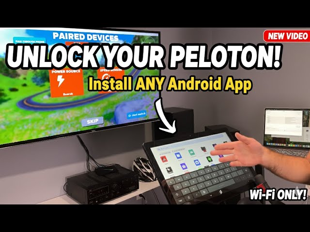 UNLOCK Your Peloton Bike! (Install Any Android App with OpenPelo)