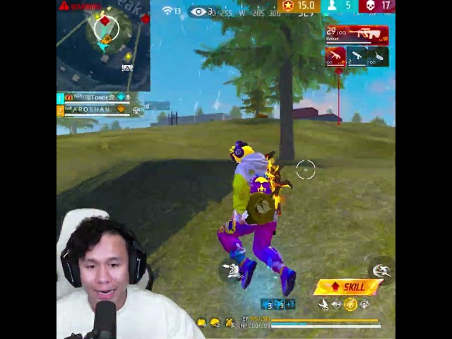 She Shocked 😮 Tonde Gamer Rocked #shorts #freefire #tondegamer
