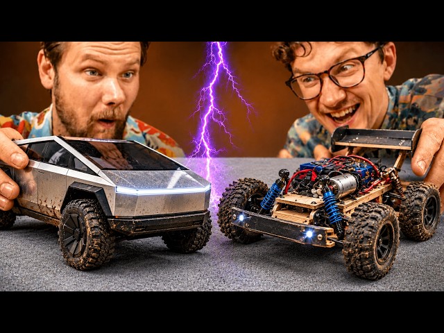 Unbelievable! Cyberpunk Truck vs. RC Car — The Ultimate DIY Challenge