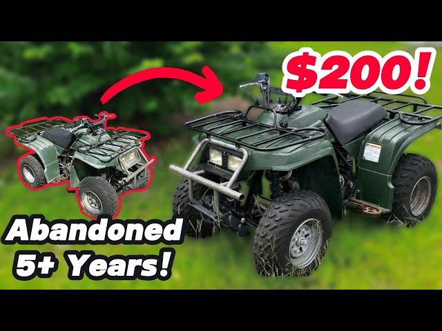 $200 Abandoned ATV Restored with less than $100