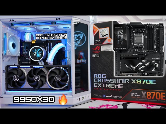 ROG Crosshair X870E Extreme + 9950X3D : How To Set Up the Ultimate AM5 Motherboard