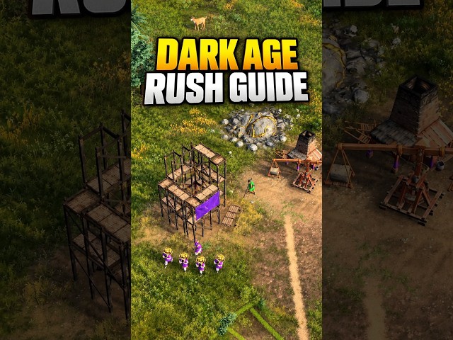 How to Dark Age Rush as OOTD #aoe4 #shorts #rts #ageofempires4 #games