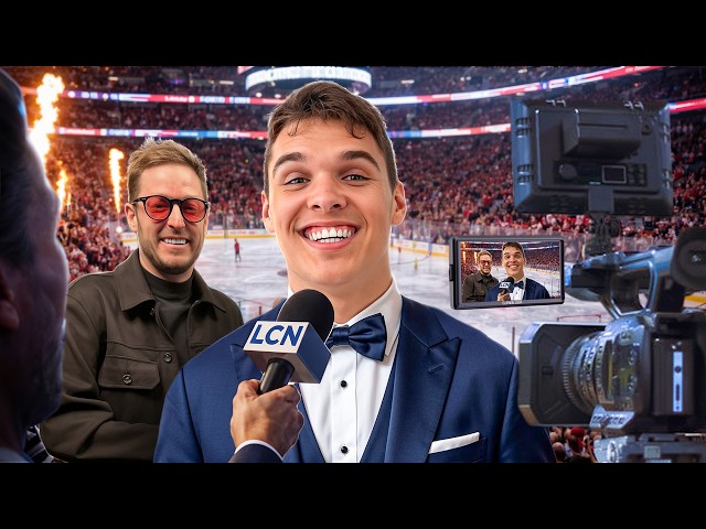 MY FIRST TIME ON TELEVISION… (LCN & TVA Sports)
