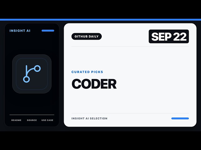 Coder | GitHub Curated Picks | 2026-09-22