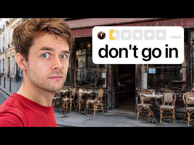I Tried the Worst Restaurants in Paris