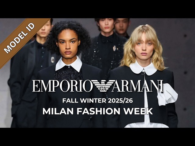 Emporio Armani Fall Winter 2026/27 Fashion Show Model ID | Milan Fashion Week