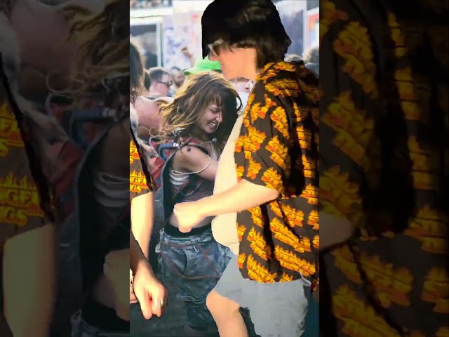 Mosh pits be like: #metal #metalhead #moshpit #concert #music