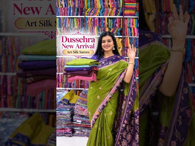 Dussehra New Arrival Art Silk Sarees | Latest Festive Collection | She Needs Saree World