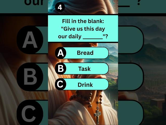 BIBLE QUIZ CHALLENGE #16 HOW MUCH CAN YOU ANSWER CORRECTLY  #triviaquiz #mindbendingquiz