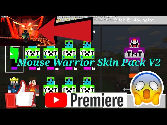 Mouse Warrior Skin Pack V2 [Update]