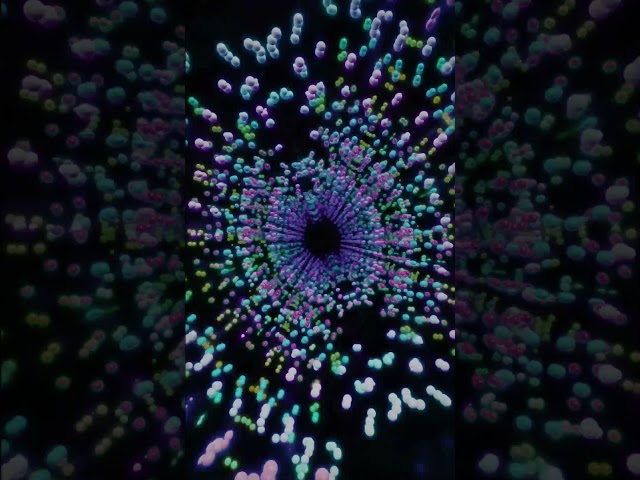 Neon Strobe VJ Loop 128 BPM | Hypnotic Kaleidoscope Tunnel Visuals 4K (PREVIEW)