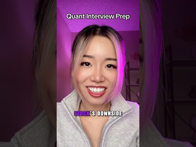 Put options explained. You're welcome. #interview #quant #shorts #puts