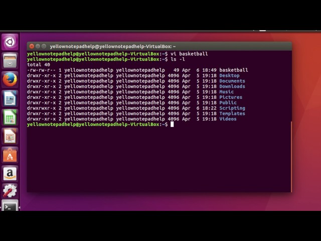 Shell Scripting Tutorial - Video 1: How to Create and Execute a Script