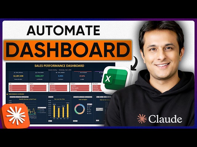 I Automated Excel With Claude AI Using a Single Prompt | 3 Use Cases 2026