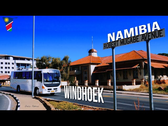 This is Windhoek, largest and capital city of Namibia 🇳🇦