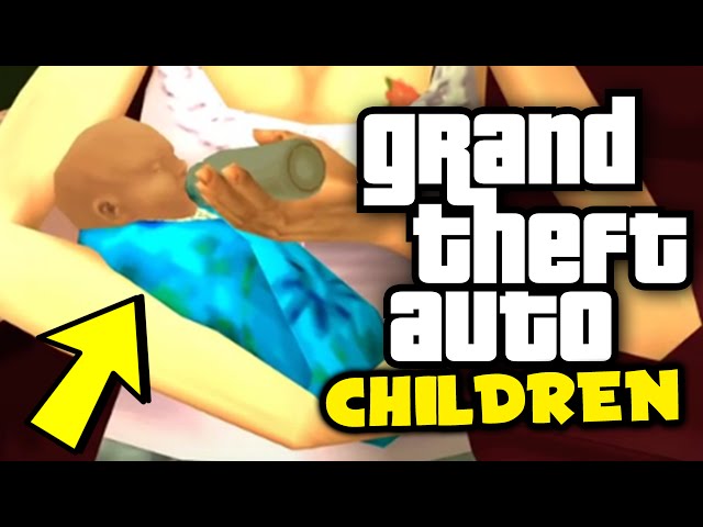 GTA Retro: Youngest GTA Character EVER! - Children Appearances In The GTA Series!