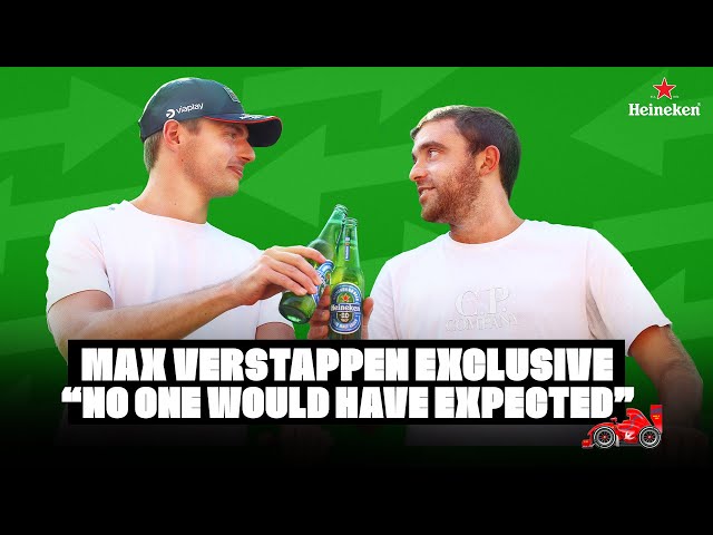 🚨 EXCLUSIVE WITH MAX VERSTAPPEN: "No one would have expected!"