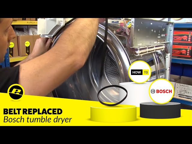 Bosch Tumble Dryer Belt Replacement MADE EASY!
