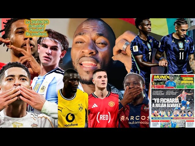 Actualité football en poullard. Mercato Barça Real Le cas Olise Etc. 