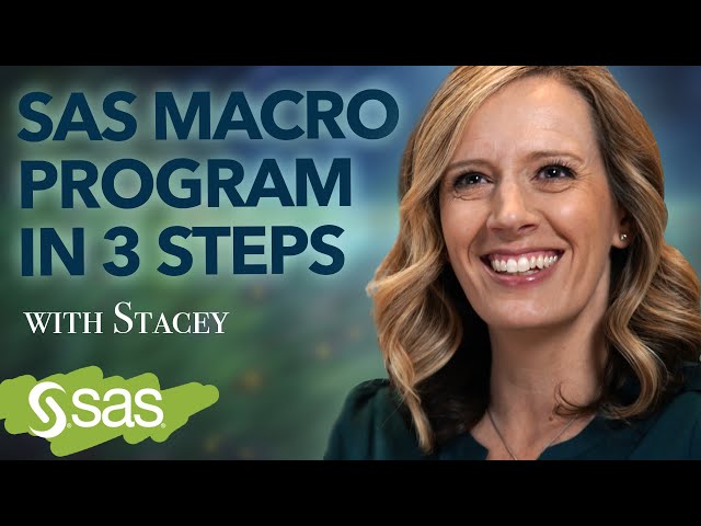 SAS Tutorial | 3 Steps to Build a SAS Macro Program