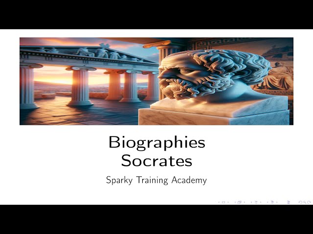 Sparky's Academy: Socrates