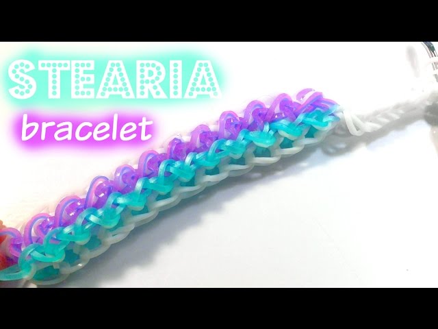 Stearia Bracelet | Rainbow Loom Tutorial | iCrafts
