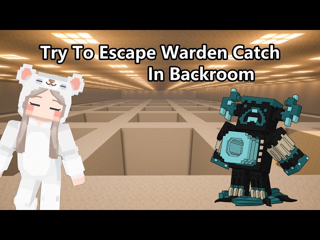 Try To Escape Warden Catch in Backroom