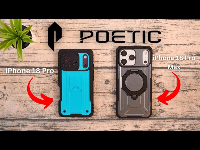 Poetic iPhone 18 Pro & iPhone 18 Pro Max Case Review! // Revolution + Spartan Case Review!