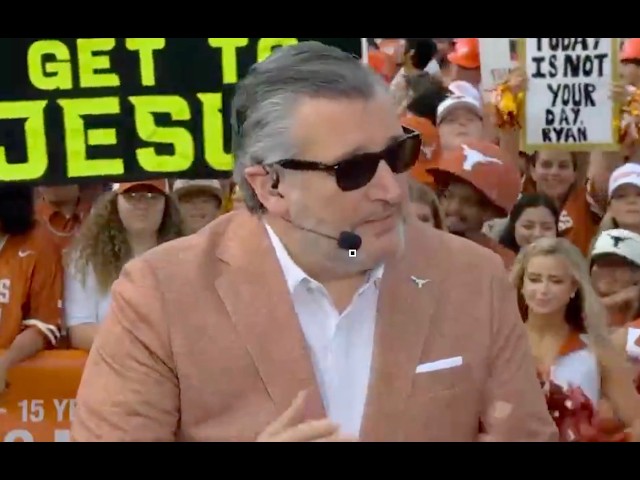 OMG: Ted Cruz MERCILESSLY BOOED at college football game