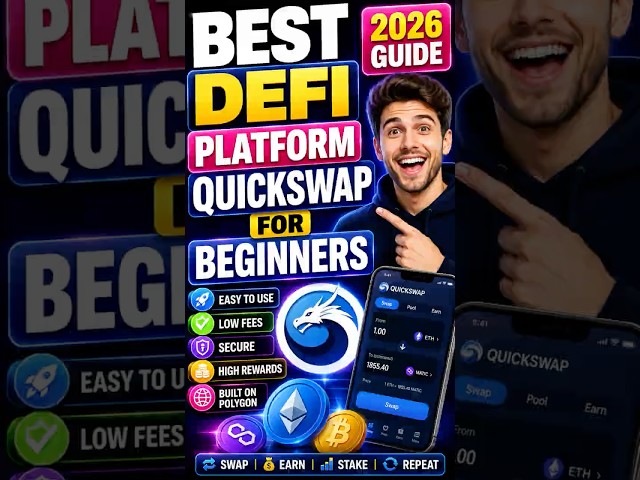 Best DeFi Platform QuickSwap For Beginners (2026 Guide)