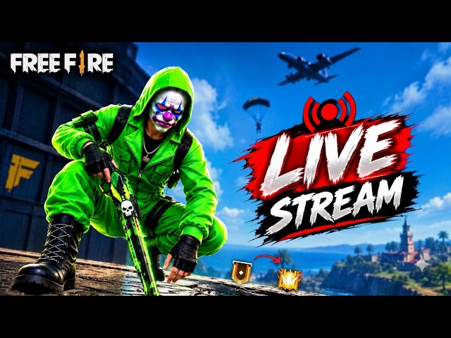 🔴 LIVE | Grandmaster Rank Push 😈🔥 | Free Fire Live #live #freefire #fflive
