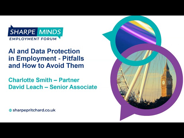 AI and Data Protection in Employment   Pitfalls and How to Avoid Them