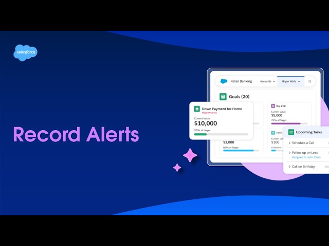 Record Alerts | Agentforce Financial Services