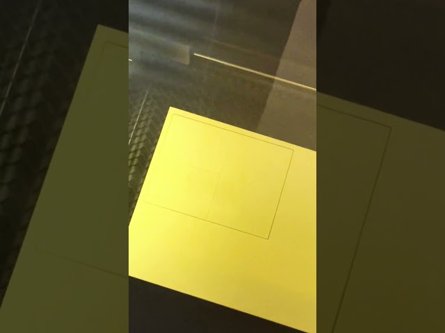 Cutting an Acrylic Template for a Zipper Pouch #xtool #co2lasermachine