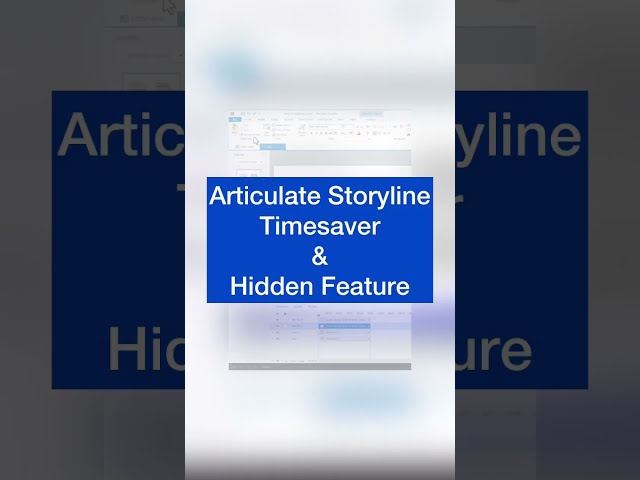 Hidden FORMAT PAINTER Feature in Articulate Storyline